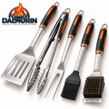 Premium 5-Piece Stainless Steel BBQ Tool Set