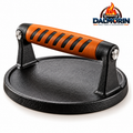 Cast Iron Burger & Steak Grill Press