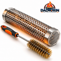 Stainless Steel Pellet Smoker Tube & Cleaning Brush