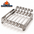 Stainless Steel Kabob Skewer Rack – 7-Piece Set