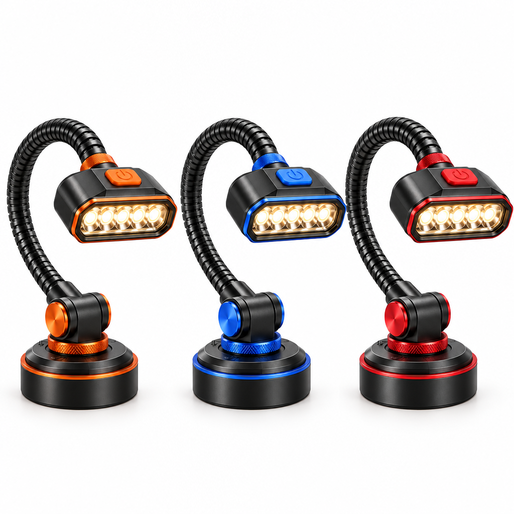 Flexible Magnetic LED Grill Lights – 2-Pack